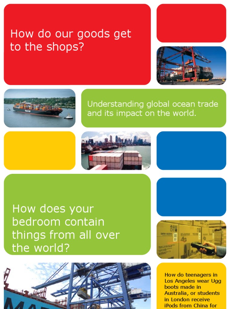 Container Shipping Pdf Containerization Ships