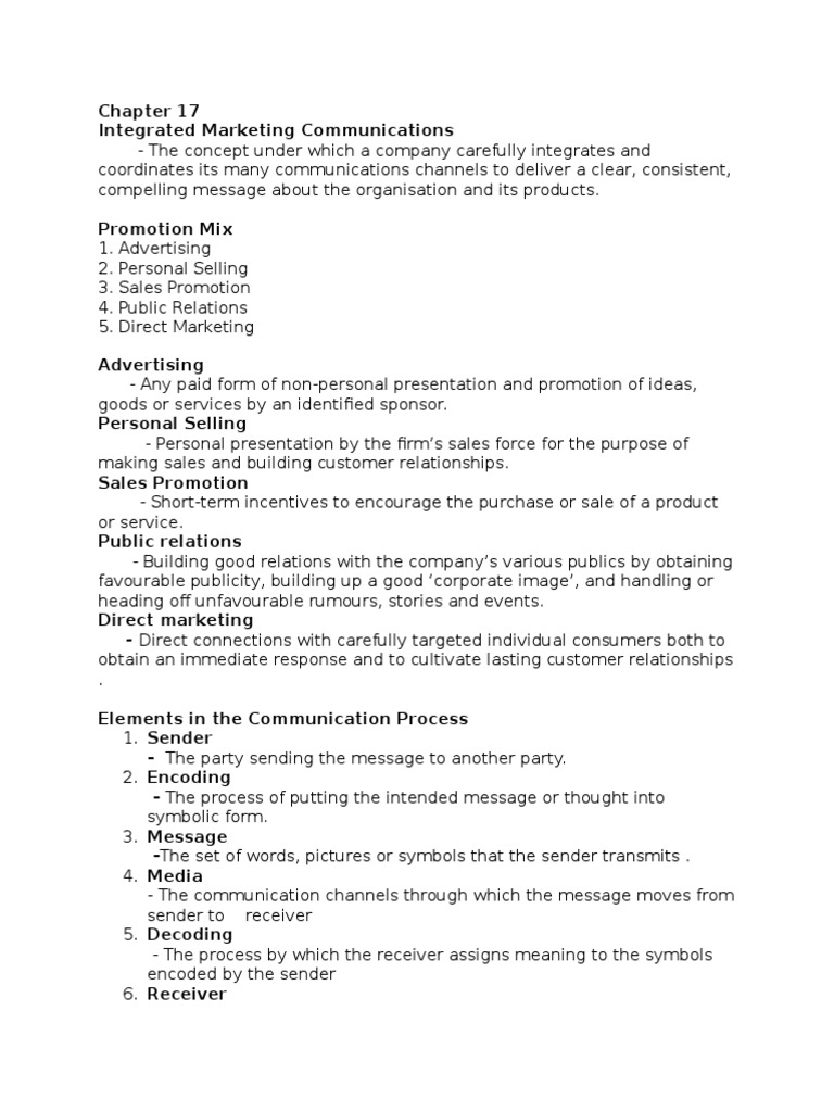 Direct Connections With Carefully Targeted Individual Consumers Both To