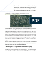 How You Can Obtain Satellite Imagery From Google Earth