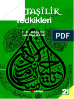 Bektaşilik İncelemeleri, Bölgeler, Tekkeler, Mezarlar, Gelenekler, Rivayetler-F. W. Hasluck