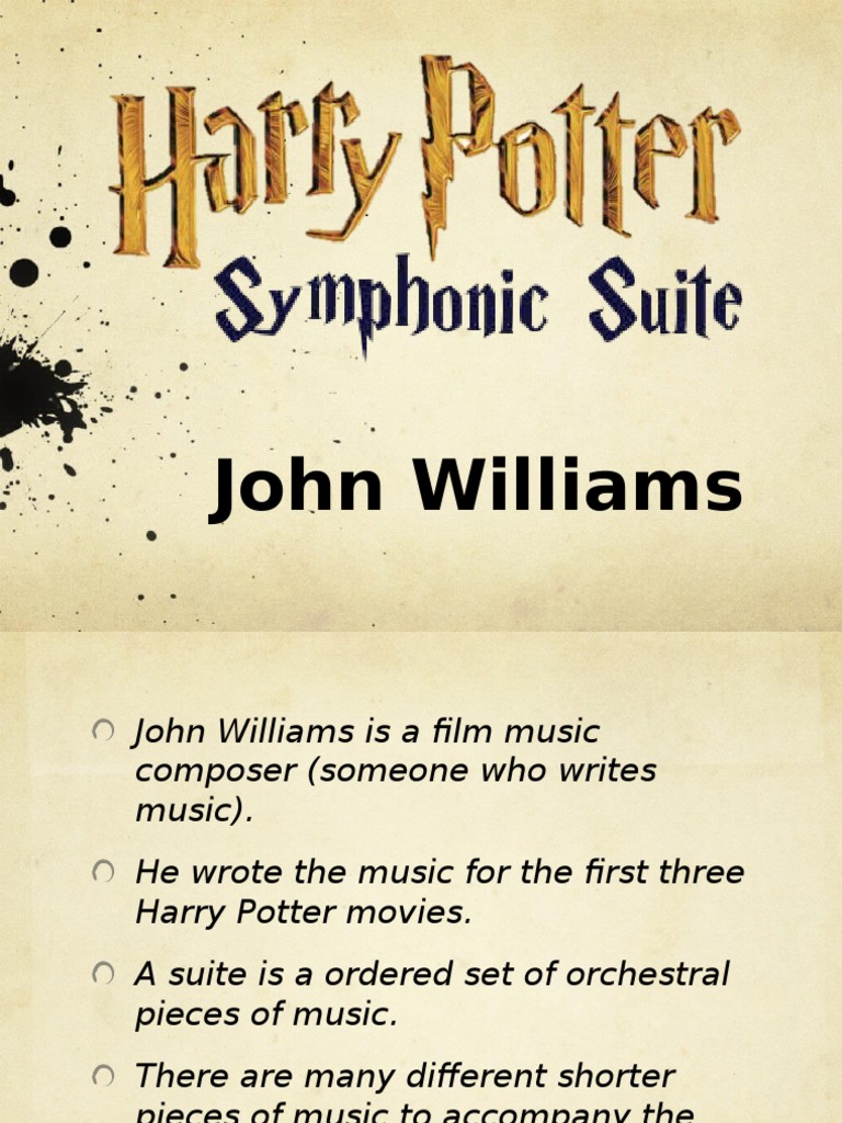Harry Potter Symphony Suite PDF Orchestras Symphony