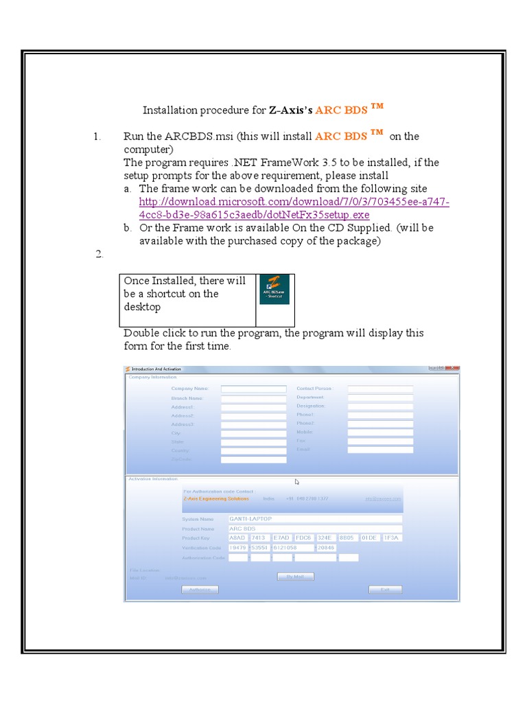 ARC BDS Installation Guide | PDF