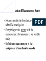 Measurement and Measurement Scales PDF