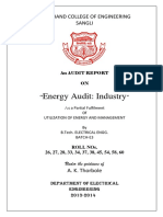Energy Audit: Industry