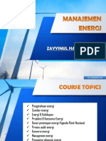 Manajemen Energi Lecture 1 Introduction