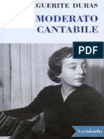 Moderato Cantabile Marguerite Duras