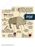 Uses of A Bison: Graphic Courtesy of South Dakota State Historical Society