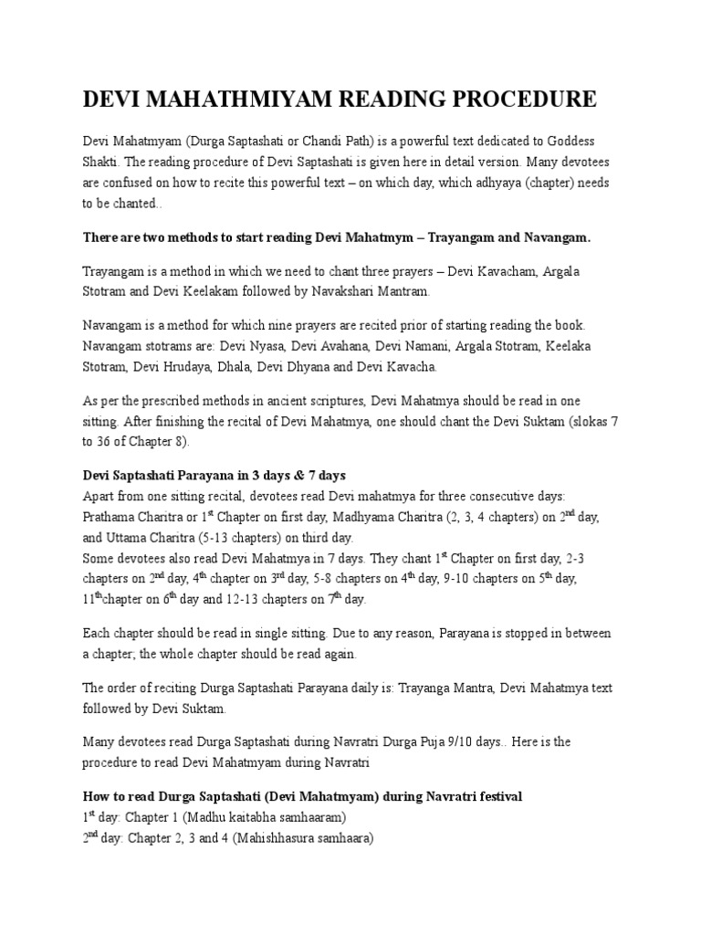 Durga Saptashloki In Tamil Pdf