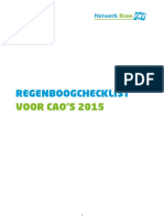 FNV Regenboog Checklist