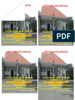 PENGUMUMAN