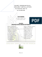 Standart Operasional Procedure Installation AutoCAD 2010 - x86