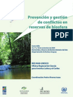 Prevención Conflictos Reservas de Biosfera