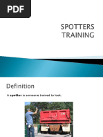 Spotter Training