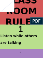 Classroom Rules