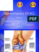 Biomechanics of ACL