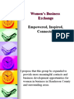 Women's Business Exchange Empowered, Inspired, Connected