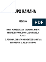 Aviso Reloja