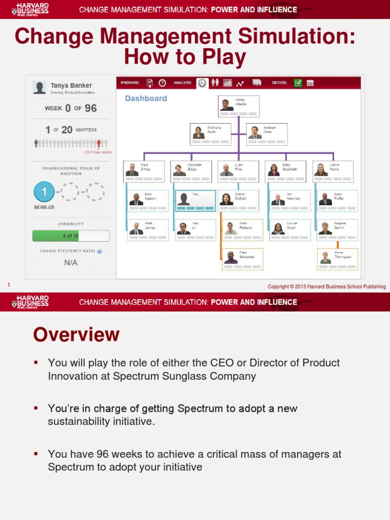 CHGMGMT V2 How To Play PDF PDF Business