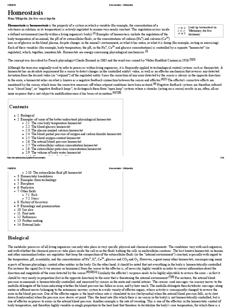 Homeostasis case study answers image