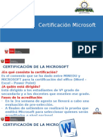 Certificación Microsoft