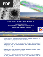 Week 9 Fluid Kinematics