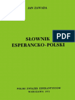 Slownik Esperancko-Polski (Vortaro Esperanto-Pola)