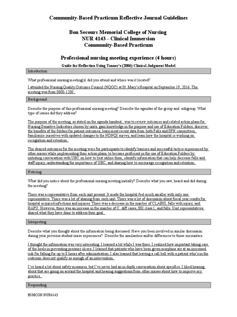 Handover reflection essay picture