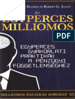 Mark Victor Hansen - S Robert G. Allen - Az Egyperces Milliomos - Egyperces Gyakorlati Praktik - K A P - NZ - Gyi F - Ggetlens - Ghez PDF