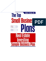 Real Estate Investment Business Plan1 PDF
