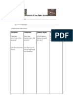 Analysis of Soap Opera Episode Handout