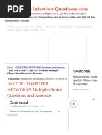 Download 100 TOP COMPUTER NETWORKS Multiple Choice Questions and Answers COMPUTER NETWORKS Questions and Answerspdf by Sumeet Bhardwaj SN330336313 doc pdf