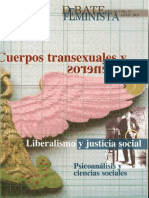Cuerpos Transexuales y Transgéneros. Debate Feminista No. 39 Abril 2009. Rosa Linda Fregoso