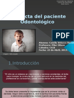 Conducta del paciente Odontológico.pptx