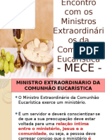 Formacao Ministros Extraordinarios Comunhao Eucaristica
