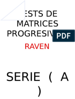 Tests de Matrices Progresivas Raven
