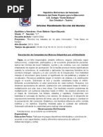 Informes Del Primer Lapso de Cuarto Grado