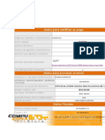 Formulario_compuzona Llenar El Cliente Compras a Compuzona