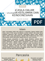 Pancasila Dalam Tatanan Keislaman Dan Keindonesiaan