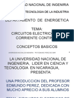 Clase - 1 - Circuitos Electricos de CC - Teoremas de Redes - Introduccion