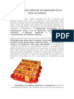 Actividades para Estimular Las Habilidades de Los Niños Con Autismo