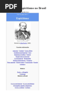 História Do Espiritismo No Brasil