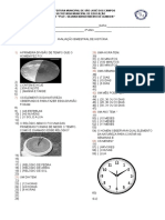 Avaliação de História