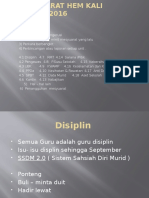 Mesyuarat HEM Kali Ketiga 2016 Power Point