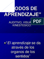 APRENDIZAJE TIPOS