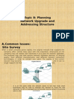 Topic 9: Planning Network Upgrade and Addressing Structure