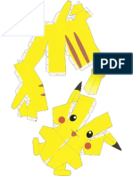 Pikachu 2 - Paper Craft