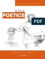 Aristotle - Poetics - Translated by Joe Sachs (Focus, 2006) PDF