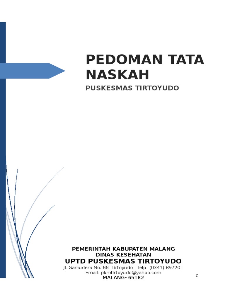 PEDOMAN Tata Naskah | PDF