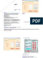 Monthly Budget: A. Program Design B. Program Code