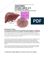 Francis Rossitano Case Objectives Days 4-5: Anatomy/Histology/Physiology (DBCS)